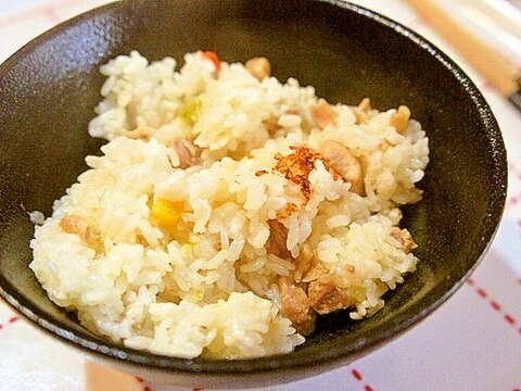 圧力鍋de子供のおかわり止まらない洋風炊き込みご飯